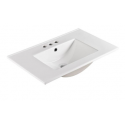 Bellaterra 303018 30 in. Single Sink Ceramic Top