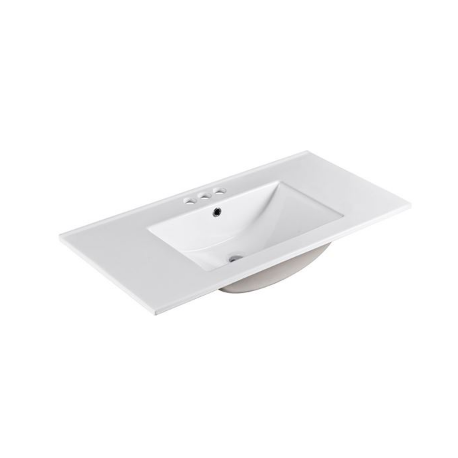 Bellaterra 303618 36 in. Single Sink Ceramic Top