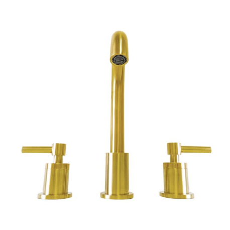 Bellaterra 2214 Faenza Double Handle Widespread Bathroom Faucet with Drain Assembly