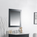 Bellaterra 7700-28-M 28" Solid Wood Frame Mirror