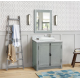 Bellaterra 400100-GYA 31" Single Vanity In Gray Ash