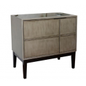 Bellaterra 400500-LN 36" Single Vanity In Linen Brown Finish - Cabinet Only