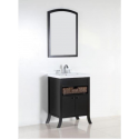 Bellaterra 500823A30 Single Sink Vanity, Finish - Gray Brownish Oak