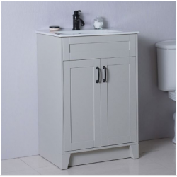 Bellaterra 9003-24 24 In Single Sink Vanity-Manufactured Wood