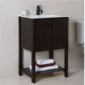 Bellaterra 9006-24 24 In Single Sink Vanity-Manufactured Wood