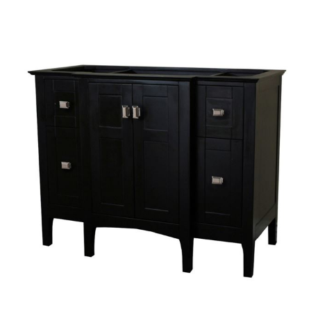 Bellaterra 77614 48" Single Vanity-Dark Gray-Cabinet Only