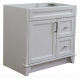 Bellaterra 400700-36L 36" Single Sink Vanity Cabinet Only - Left Door