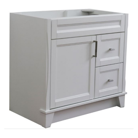 Bellaterra 400700-36L 36" Single Sink Vanity Cabinet Only - Left Door