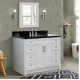 Bellaterra 400700-49S-WH 49" Single Sink Vanity In White Finish
