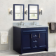 Bellaterra 400700-49D-BU 48" Double Sink Vanity In Blue Finish