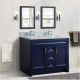 Bellaterra 400700-49D-BU 48" Double Sink Vanity In Blue Finish