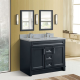 Bellaterra 400700-49D-DG 48" Double Sink Vanity In Dark Gray Finish
