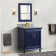 Bellaterra 400800-31-BU 31" Single Vanity In Blue Finish