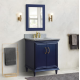 Bellaterra 400800-31-BU 31" Single Vanity In Blue Finish