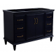 Bellaterra 400800-48S 48" Single Vanity Cabinet Only