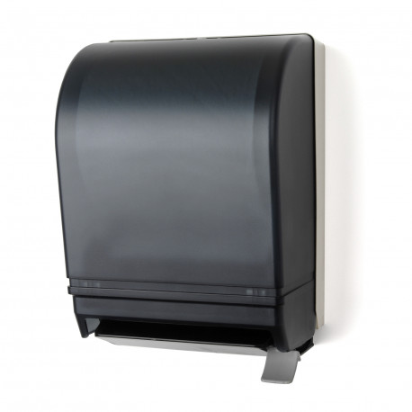 Palmer Fixture TD0210-01 Lever Roll Towel Dispenser Dark Translucent