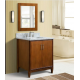 Bellaterra 400901-31-WA 31" Single Sink Vanity In Walnut Finish