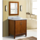 Bellaterra 400901-31-WA 31" Single Sink Vanity In Walnut Finish