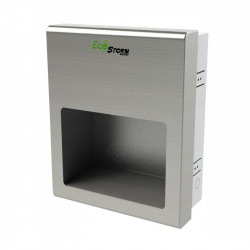 Palmer Fixture HD0945-09 EcoStorm Recessed High Speed Hand Dryers Brushed Stainless