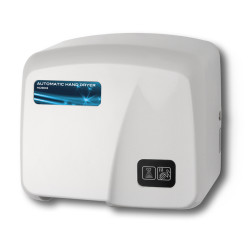 Palmer Fixture HD0903-17 Touchless High Grade Fire Retardant ABS White Hand Dryer