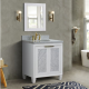 Bellaterra 400990-31-WH 31" Single Sink Vanity In White Finish