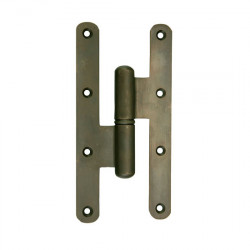 Gruppo Romi 1056R Solid Brass Hinge, Round Edges, Size - 6.25" L x 3.25" W