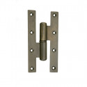 Gruppo Romi 1052S Solid Brass Hinge, Square Edges, Size - 4.33" L x 2.25" W