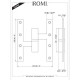 Gruppo Romi F4007 Cylinder Hinge - 6 x 5 1/5