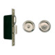 Gruppo Romi 8000 MP Pocket Door Lock - Rount Plate - Privacy Set with Gravity Pull