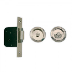 Gruppo Romi 8006 Privacy Pocket Door Lock, Only Latching