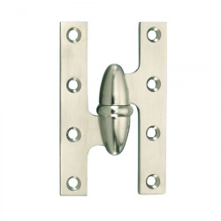 Gruppo Romi F1004W Olive Knuckle Solid Forged Brass Hinge with Washer, Size - 5.0" L x 3.25" W