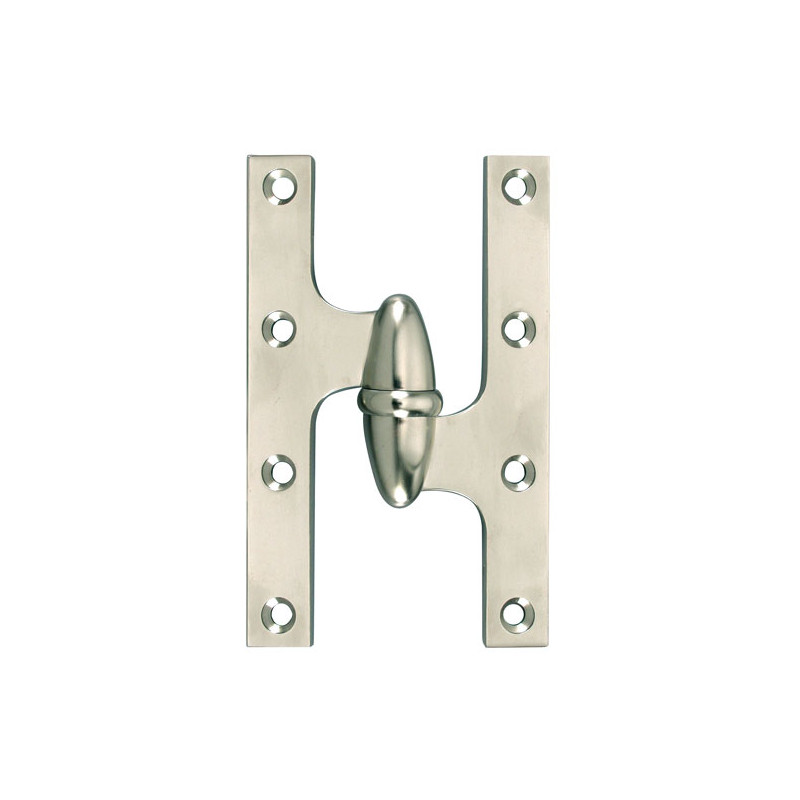 Gruppo Romi F1005W Olive Knuckle Solid Forged Brass Hinge with Washer, Size - 6.0