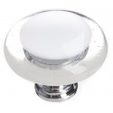 Sietto R-701 Reflective White Round Knob