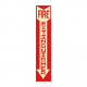American Permalight 600063 FIRE EXTINGUISHER Photoluminescent Sign, Red Background