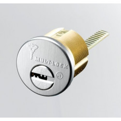 MUL-T-Lock RIM0 Rim / Mortise Cylinder, Length-1-1/8", Keyway-MTL 400(Classic Pro)