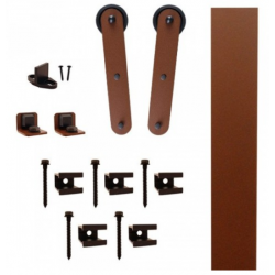 Custom Service Hardware QG.FR1300.HK3.09 Hook Strap Kit w/ 3 in. Wheel