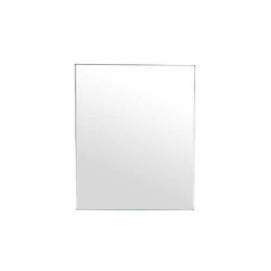 Fine Fixtures COM16WS Compacto Mirror 16” X 19” - Brushed Aluminum