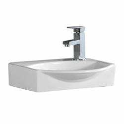 Fine Fixtures VECO16W Compacto China Sink 16” Wide - White