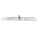 Fine Fixtures SS60CM Sintered Stone Countertop - Carrara Marble - Single Sink