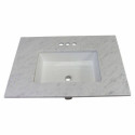  713W Drop-In and Undermount Sink in White