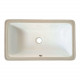 Fine Fixtures UM1 Drop-In and Undermount Sink in White