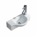 1810W Wall Hung Sink in White
