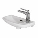  WH1412W Wall Hung Sink in White