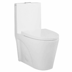 Fine Fixtures MOTB7W One Piece Toilet in White – 26”