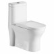 Fine Fixtures MOTB8W One Piece Toilet in White – 26”