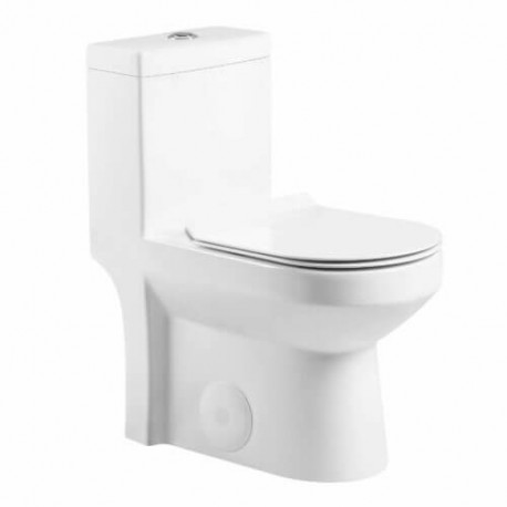 Fine Fixtures MOTB One Piece Toilet in White