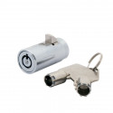 FJM Security 2501 Cylinder Vending Lock-Tubular Key