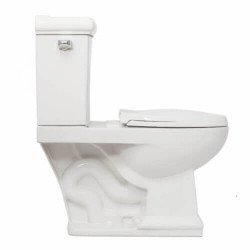 Fine Fixtures ASBTBW Two Piece Toilet in White - 30"