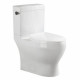 Fine Fixtures MTTB15W-O Two Piece Toilet in White – 27”