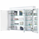 Fine Fixtures AMB3630 Aluminum Top LED Medicine Cabinet 36" X 30"- 3 Doors